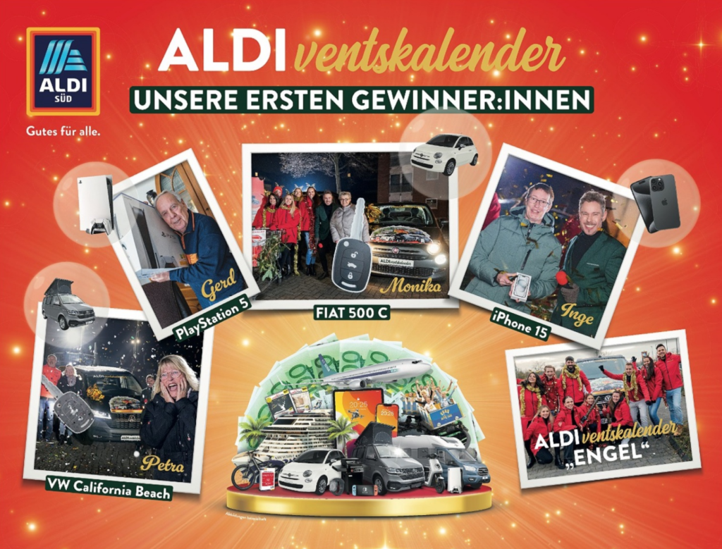 Aldiventskalender Hauptgewinn